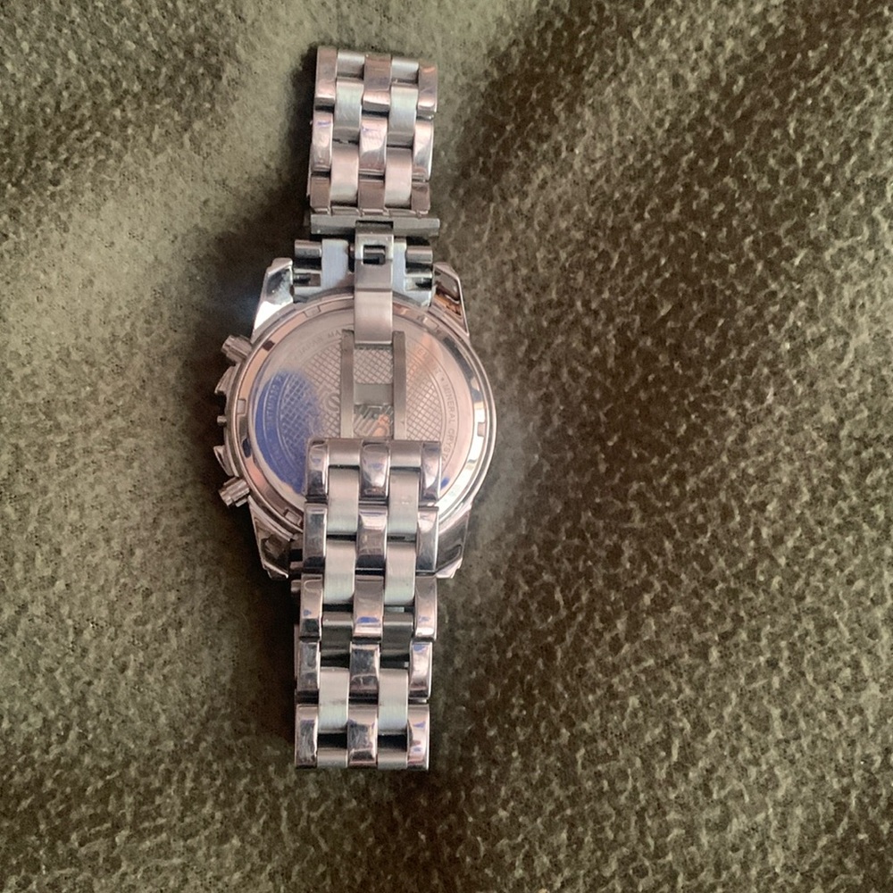 EUC Redline silver and black men’s watch. Red accents. See pictures for size. - Picture 6 of 12